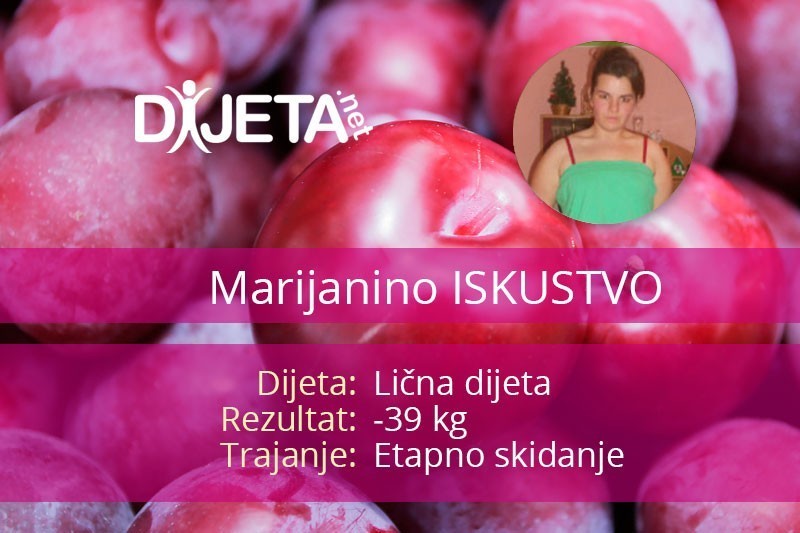 39 kg manje posle promene životnog stila!